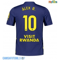 Camisa de time de futebol Atletico Madrid Alex Baena #10 Replicas 2º Equipamento 2025-26 Manga Curta